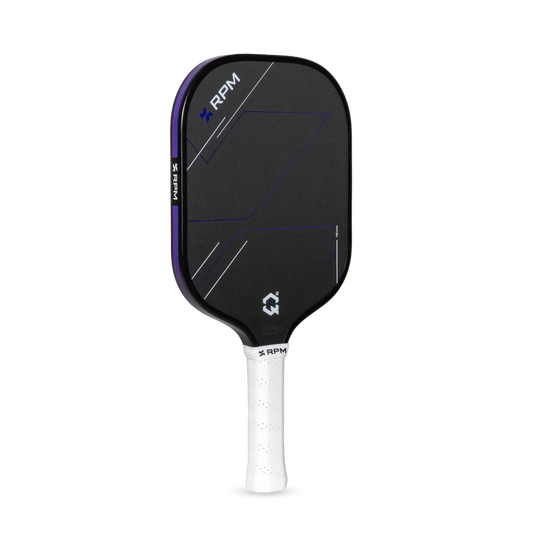 RPM Q2 Widebody 16mm pickleball paddle - angled