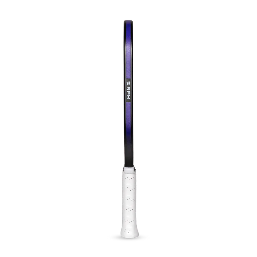 RPM Q2 Elongated 14mm pickleball paddle - side profile