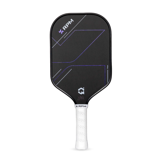 RPM Q2 Elongated 14mm pickleball paddle - front
