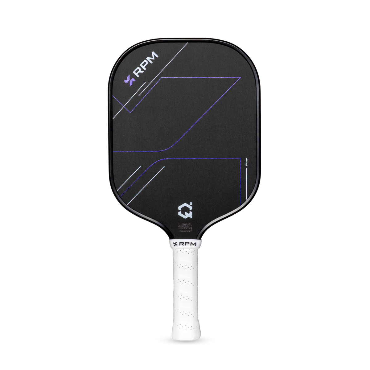 RPM Q2 Widebody 14mm pickleball paddle - front