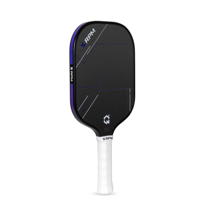 RPM Q2 Widebody 14mm pickleball paddle - angled