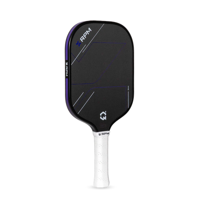 RPM Q2 Widebody 16mm pickleball paddle - angled